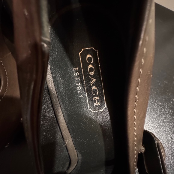 Coach brown Colene Mary Jane Heels with stud detail size 8 main image 9